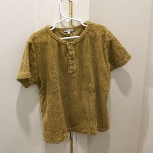 Baby Organic terry top size 10Y